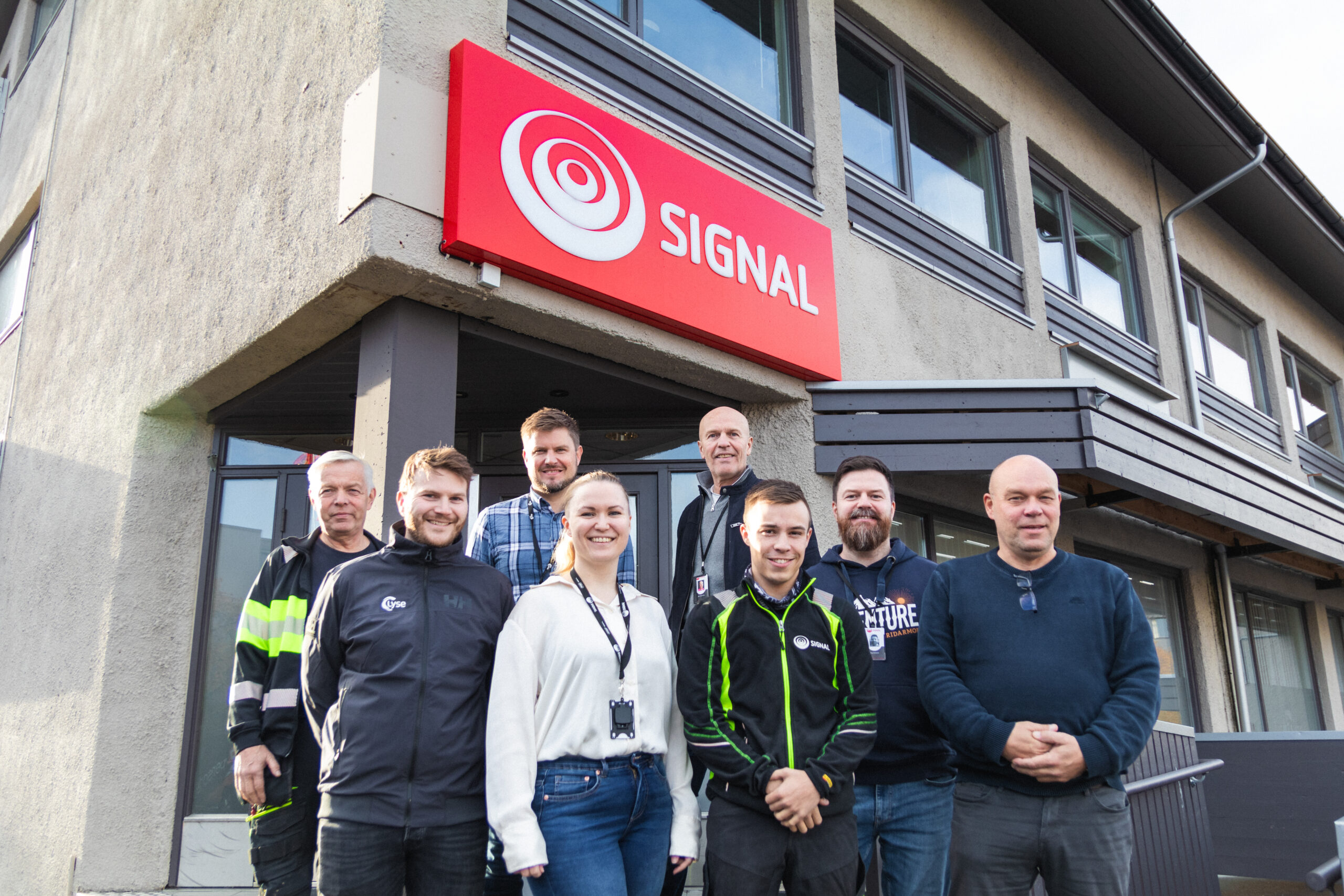 Lokale ansatte som sørger for raskt og stabilt internett i Alta