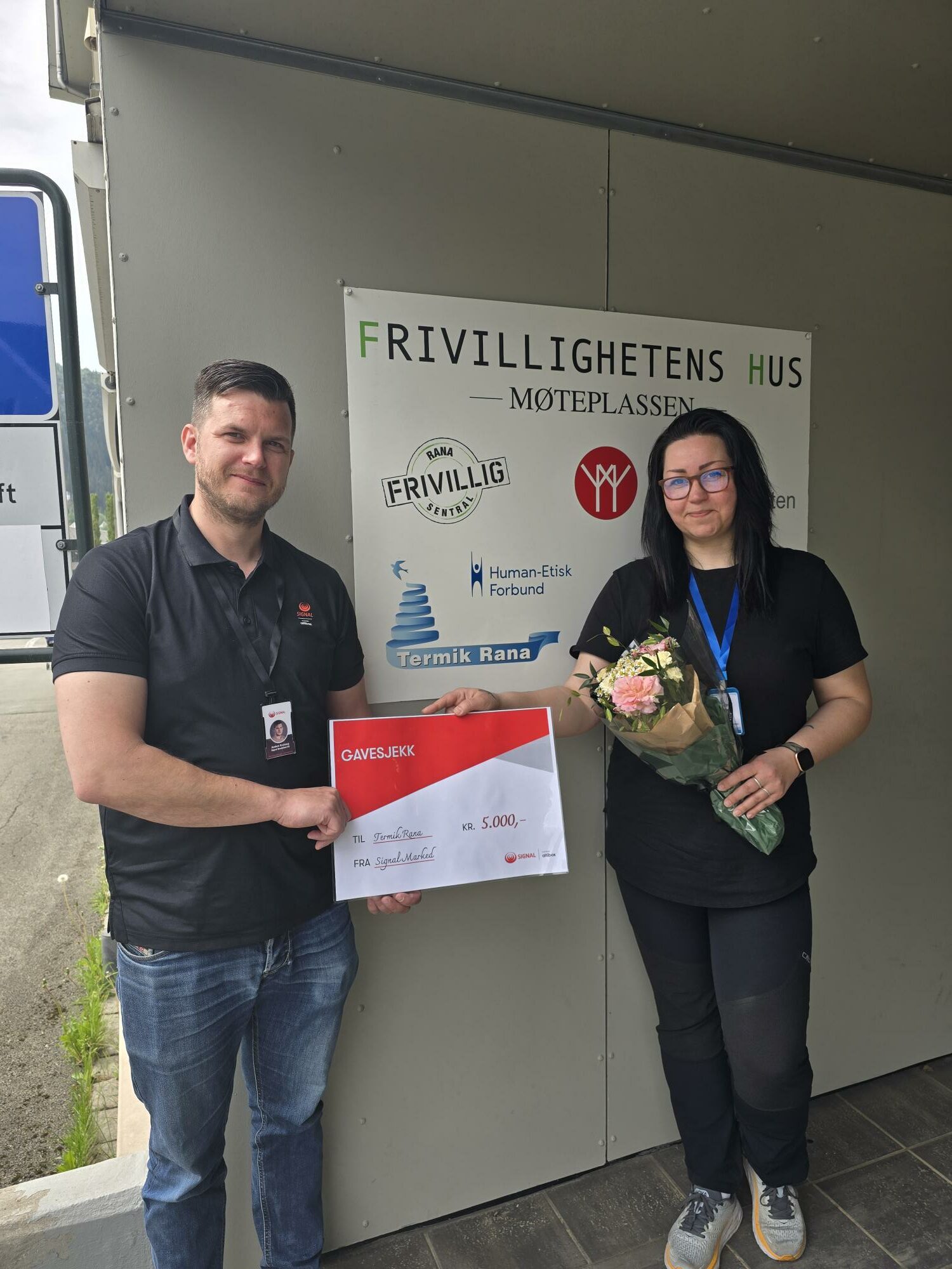 Signal gratulerer Termik Rana med tildeling av midler